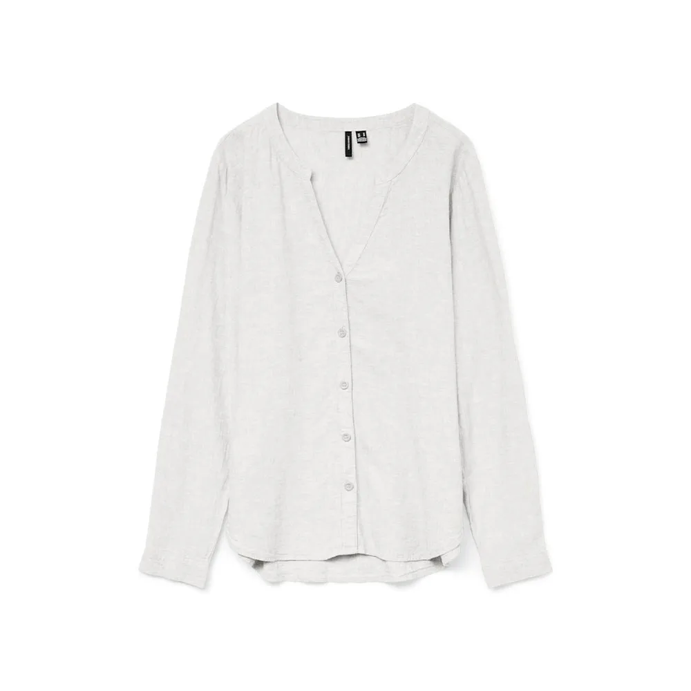 

Рубашка с длинным рукавом Vero Moda Linn, белый