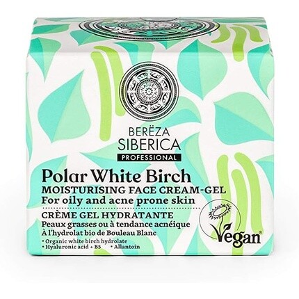 Крем для лица Natura Siberica — Увлажняющий -гель для лица Polar White Birch — фото 2