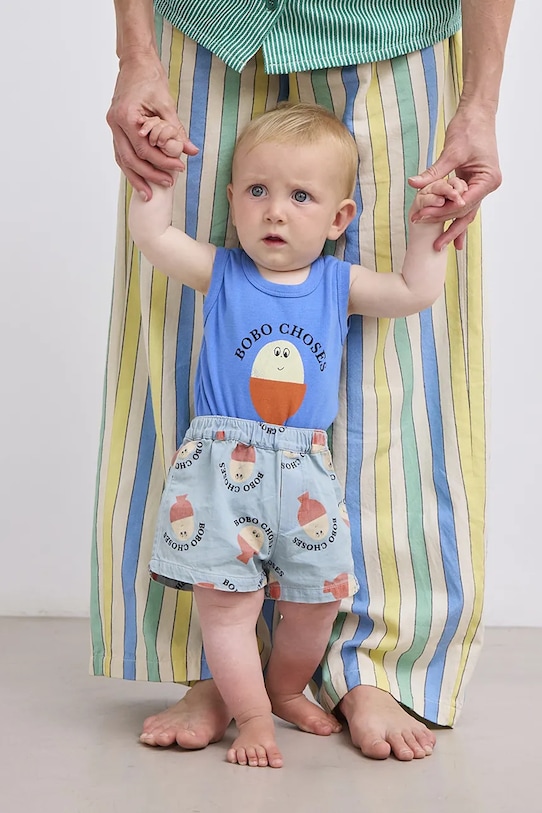 

Хлопковые шорты для малышей Morning Egg Bobo Choses, синий