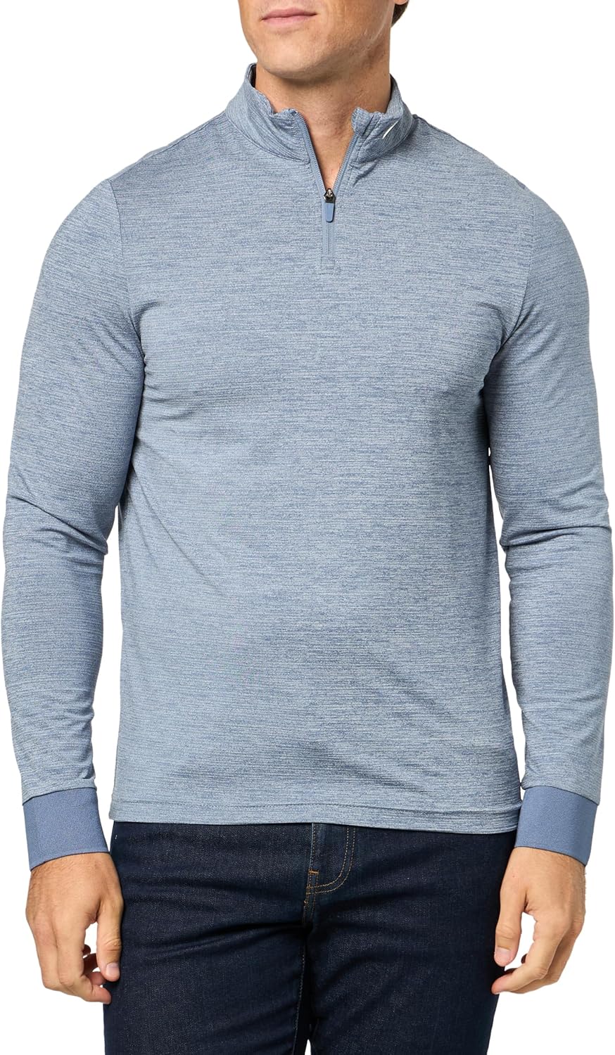 

Мужская спортивная толстовка для гольфа Lacoste Ultra Dry Stretch, Light Indigo Blue