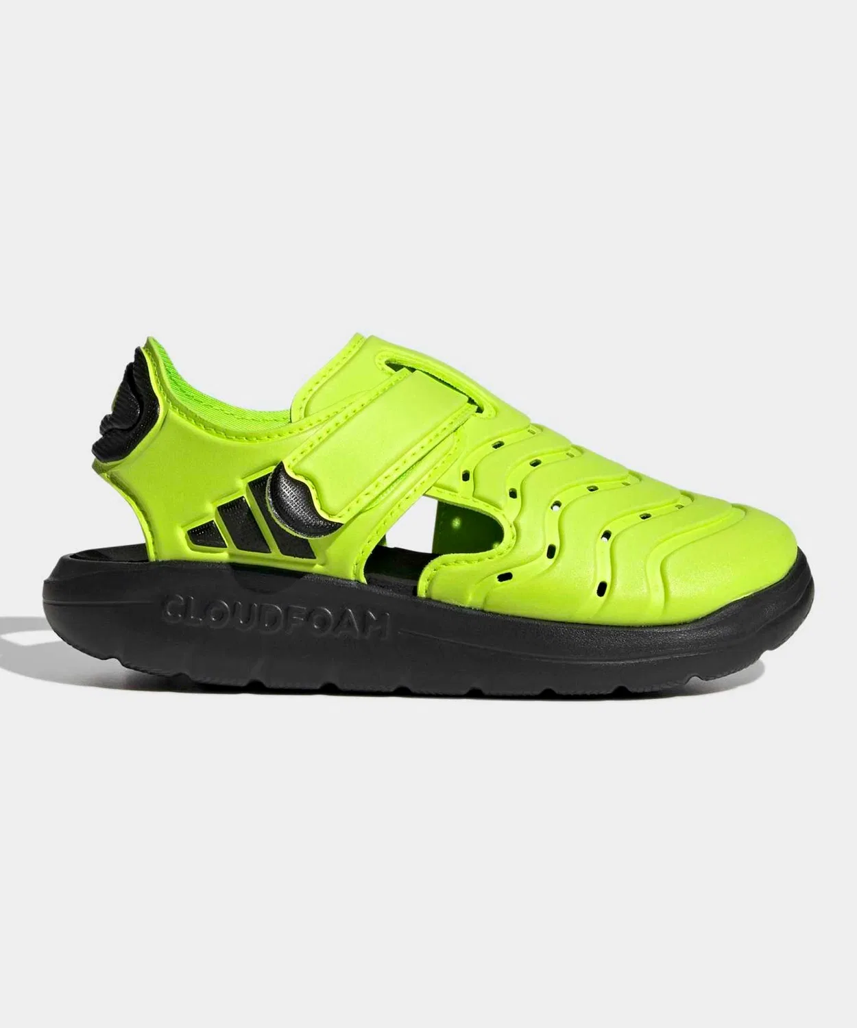 Детские спортивные сандалии с закрытым носком Adidas Water Sandal 2 Sandals Children, Yellow