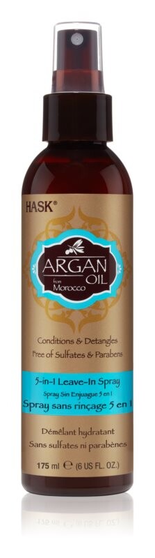 

Несмываемый спрей для поврежденных волос HASK Argan Oil