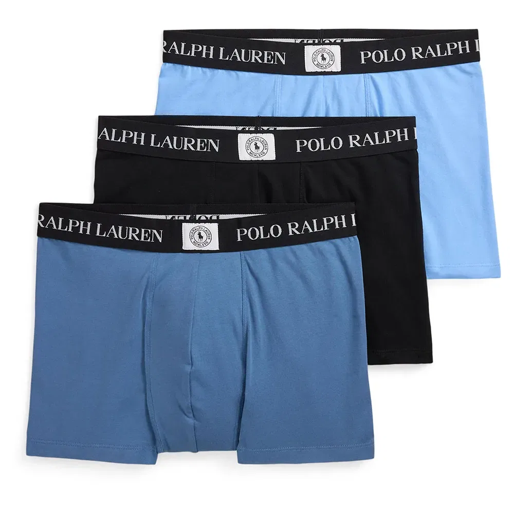 Боксеры комплект 3 шт Polo Ralph Lauren, синий