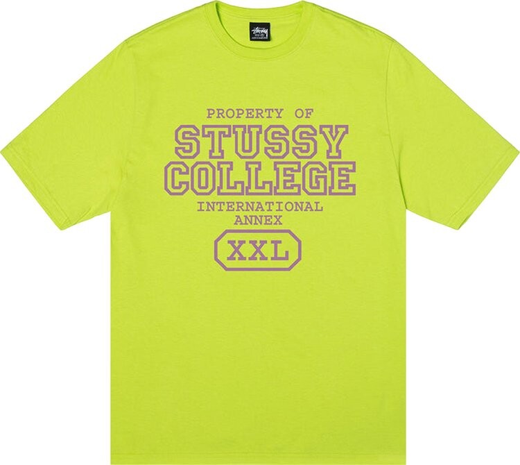 Футболка Stussy Property Of Tee 'Keylime', зеленый — фото 2