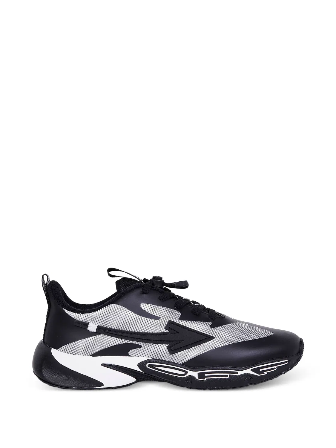 Кроссовки Arrows-patch черные OFF-WHITE, черный — фото 2