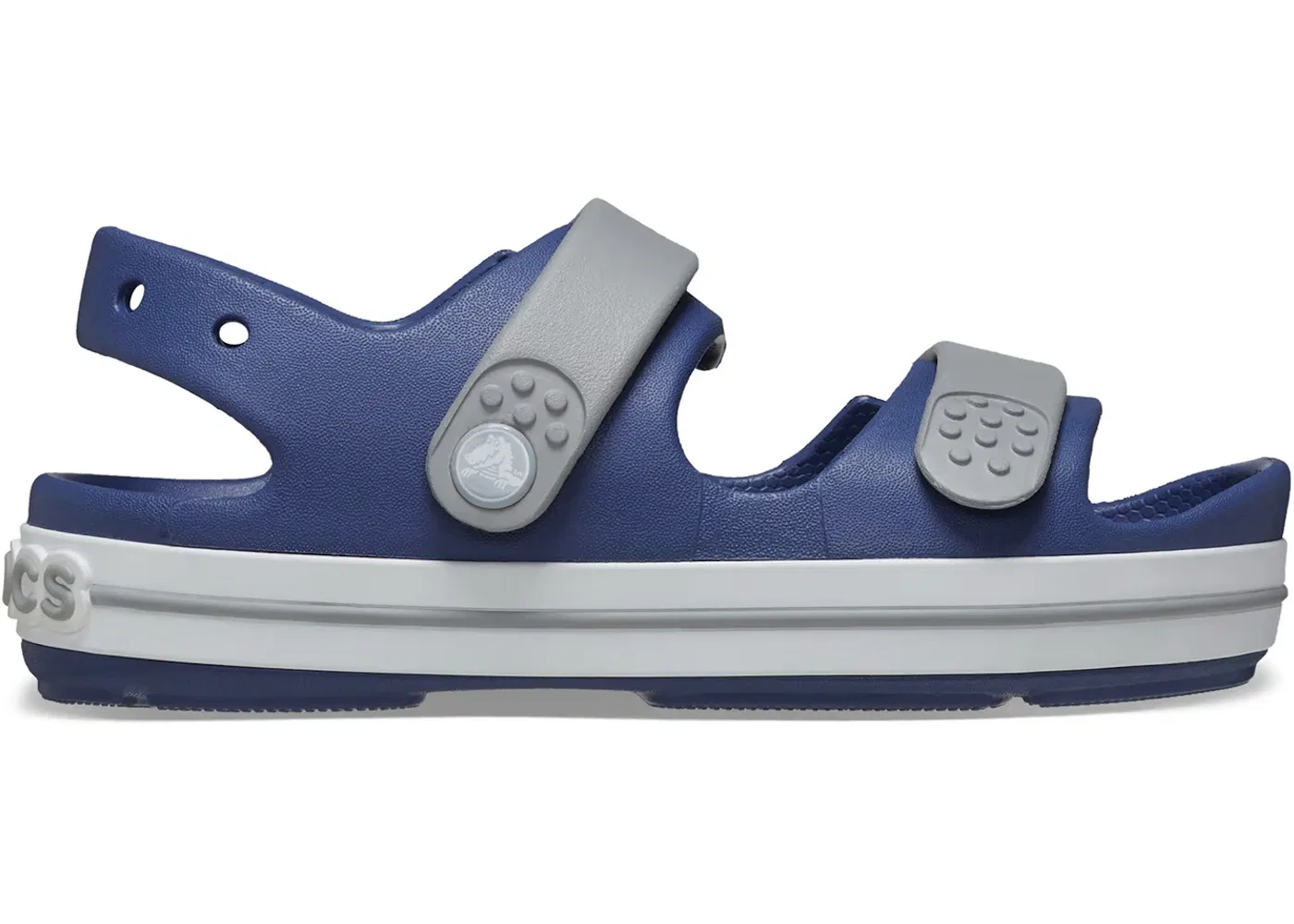 Детские сандалии с ремешком Crocs Crocband Cruiser Sandal Crocs, Bijou Blue/Light Grey