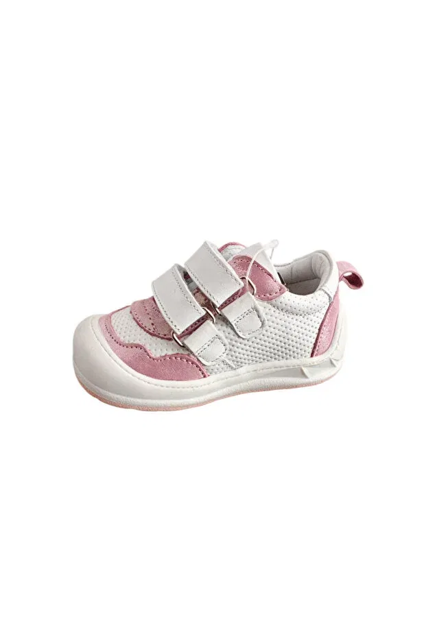 Детские туфли для девочек с ортопедической стелькой Alba Kids, White — фото 2