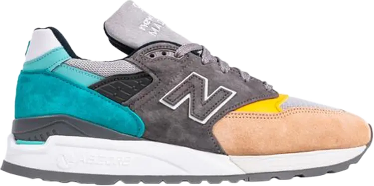 

Кроссовки New Balance 998 Made In USA 'Sand Teal', серый