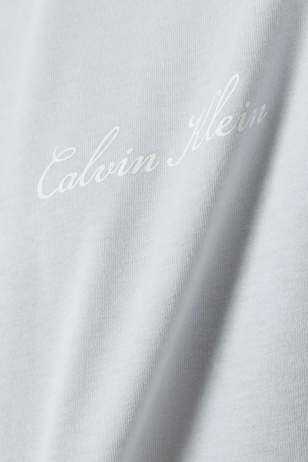 Футболка пижамная хлопковая Pyjama T-shirt Calvin Klein — фото 4