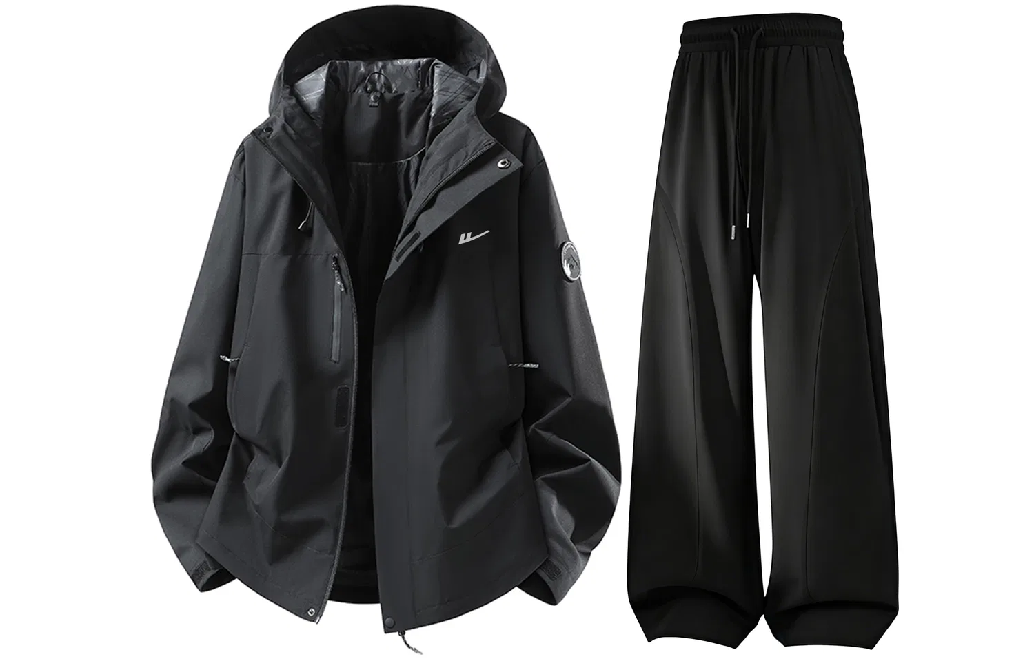 Детский комплект ветровка и брюки с капюшоном Windbreaker Jacket & Pants Sets WARRIOR