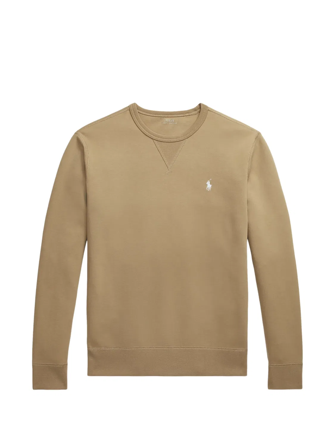 Джемпер с круглым вырезом, вышитый логотип - нейтральный Polo Ralph Lauren, нейтральные