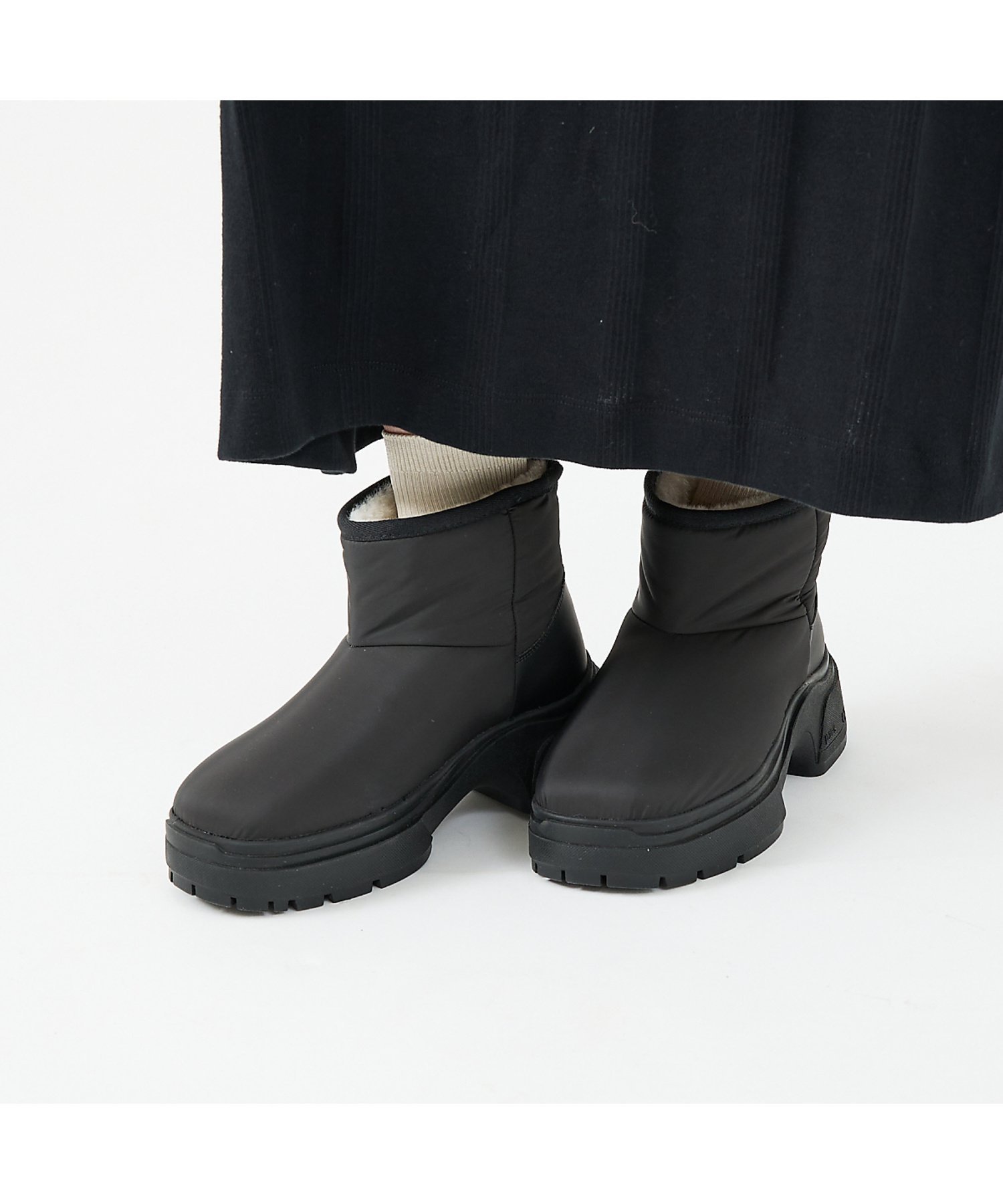 Меховые сапоги с подкладкой W05 / Меховые сапоги Abahouse Lastword, black — фото 4