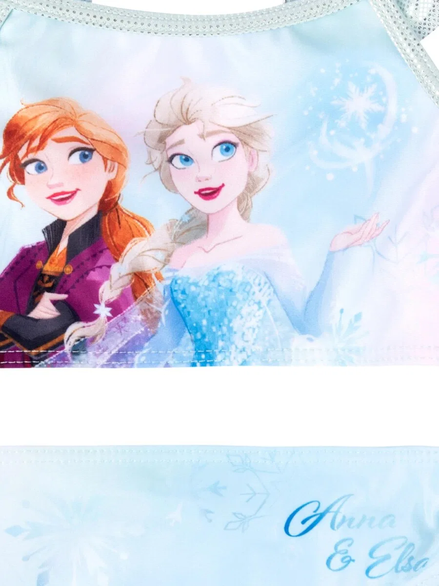 Бикини-бралетт Disney Frozen «Эльза и Анна из мультфильма «Холодное сердце»» синего цвета — фото 3