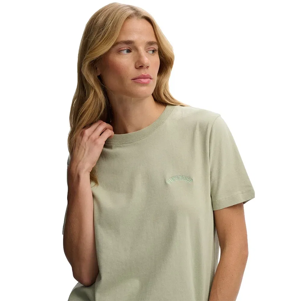 Футболка с логотипом Superdry Essential, зеленый — фото 3