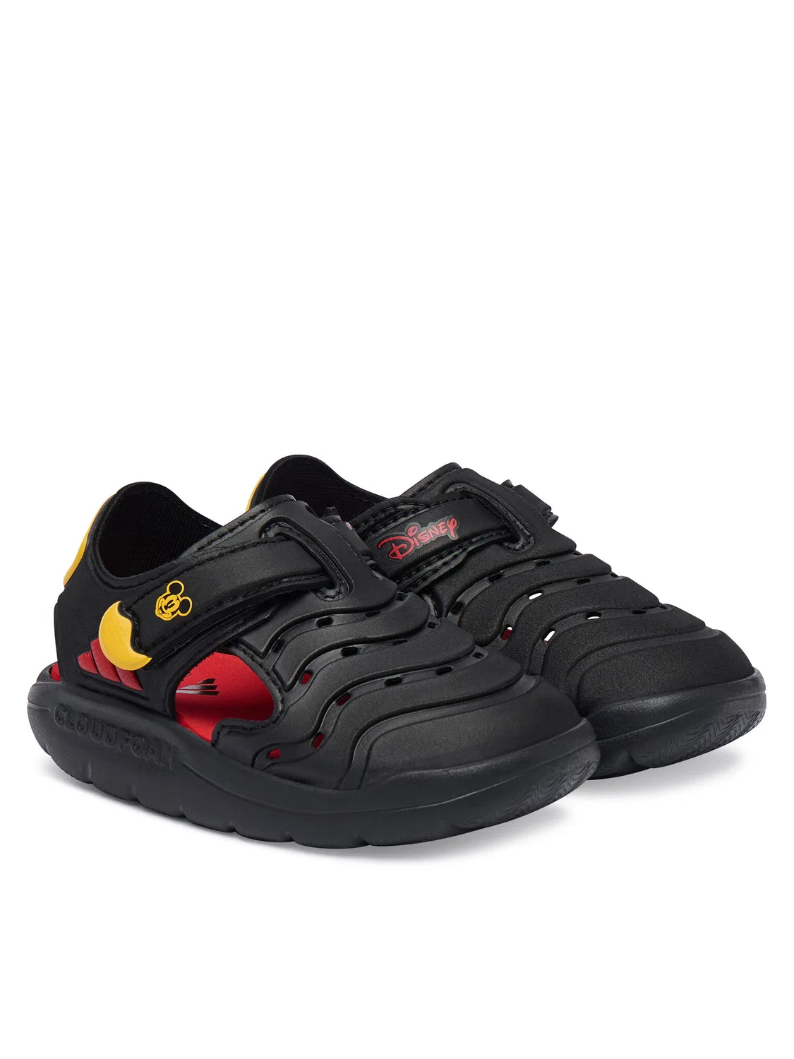 Сандалии для мальчика Disney Mickey Mouse Adidas, черный — фото 2