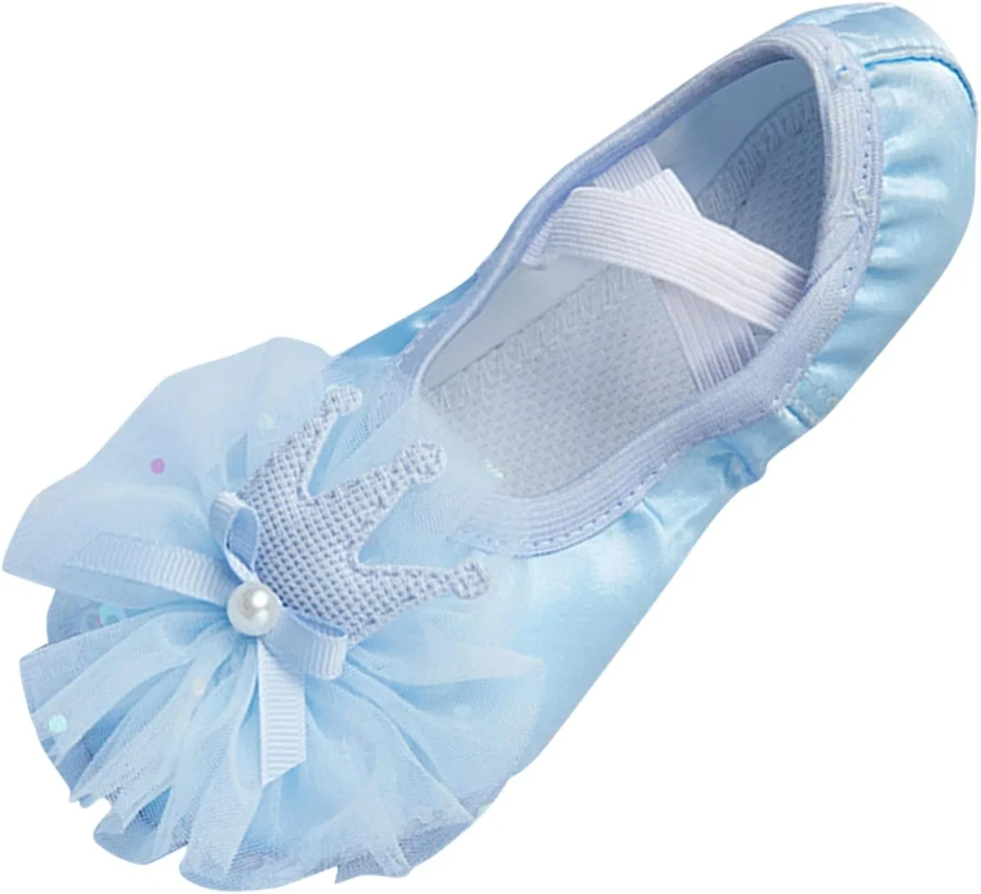 Детские балетки для девочек с принтом Ballet Shoes, Blue