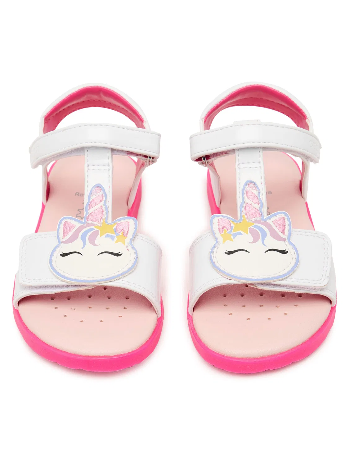 Сандалии для девочки Sandal Joyfoot Gir Geox, белый