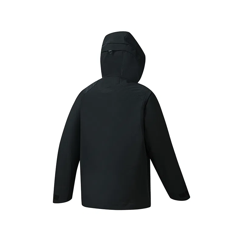 Детская ветровка Softshell Jackets Unisex Jet Black Moderate FILA, Jet Black — фото 3