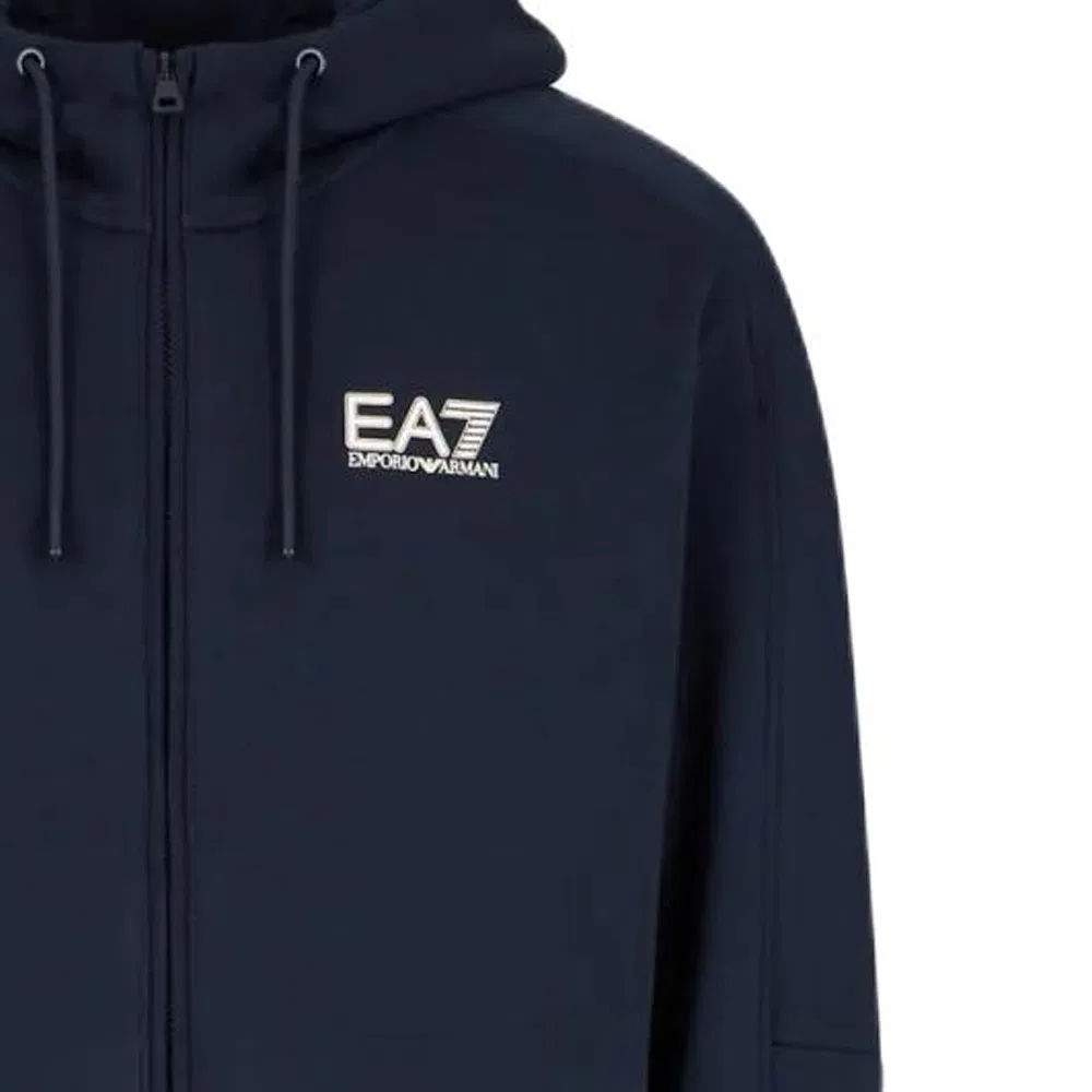 Мужской спортивный костюм EMPORIO ARMANI EA7 FW24, Цвет Navy Blue — фото 4