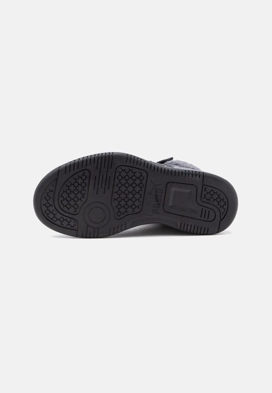 Снежные ботинки PUMA 'Rebound Slam Mid Cozy' серого и светло-серого цвета — фото 3