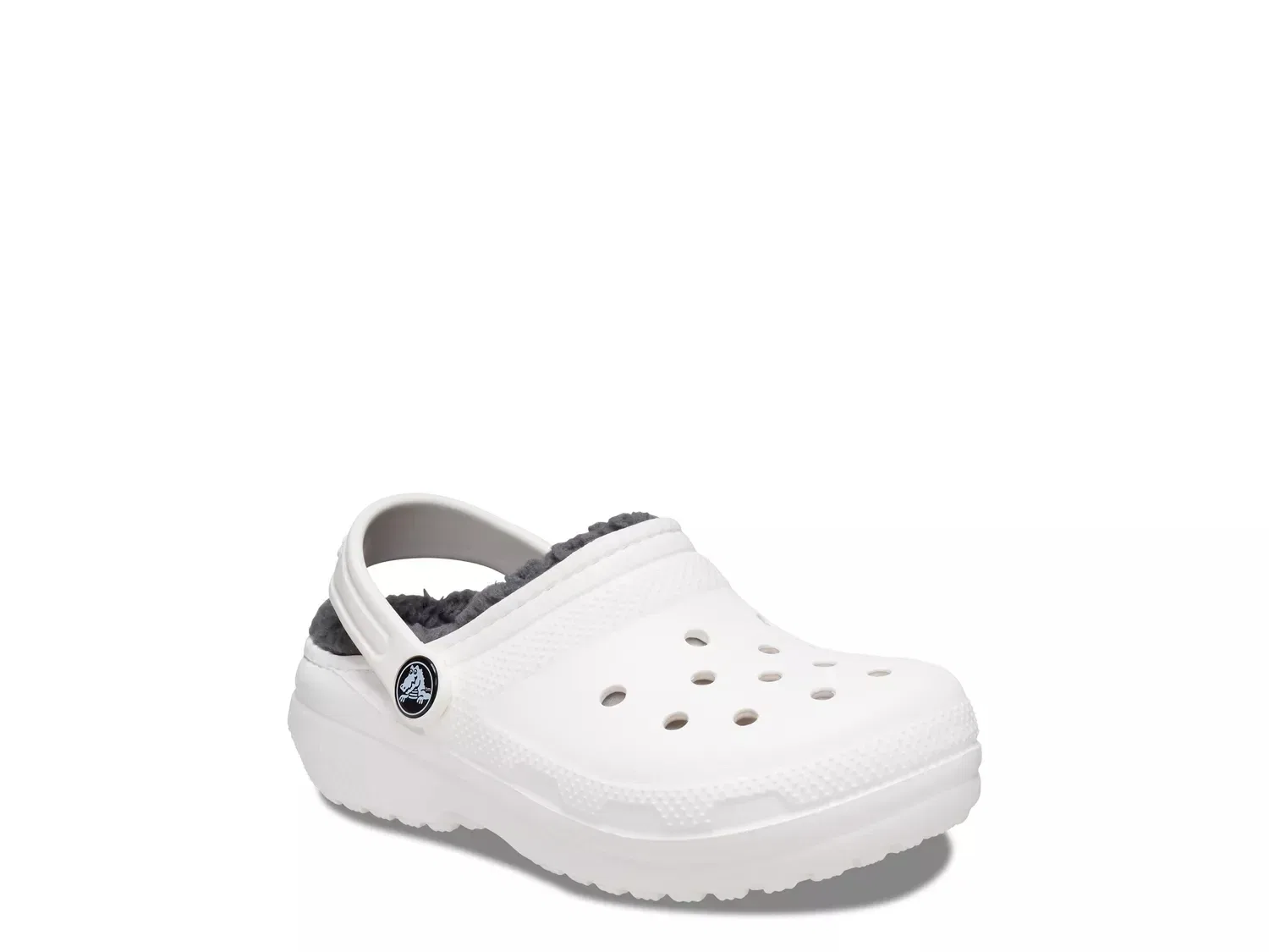 Клоги Classic Lined Clog, Crocs, белый