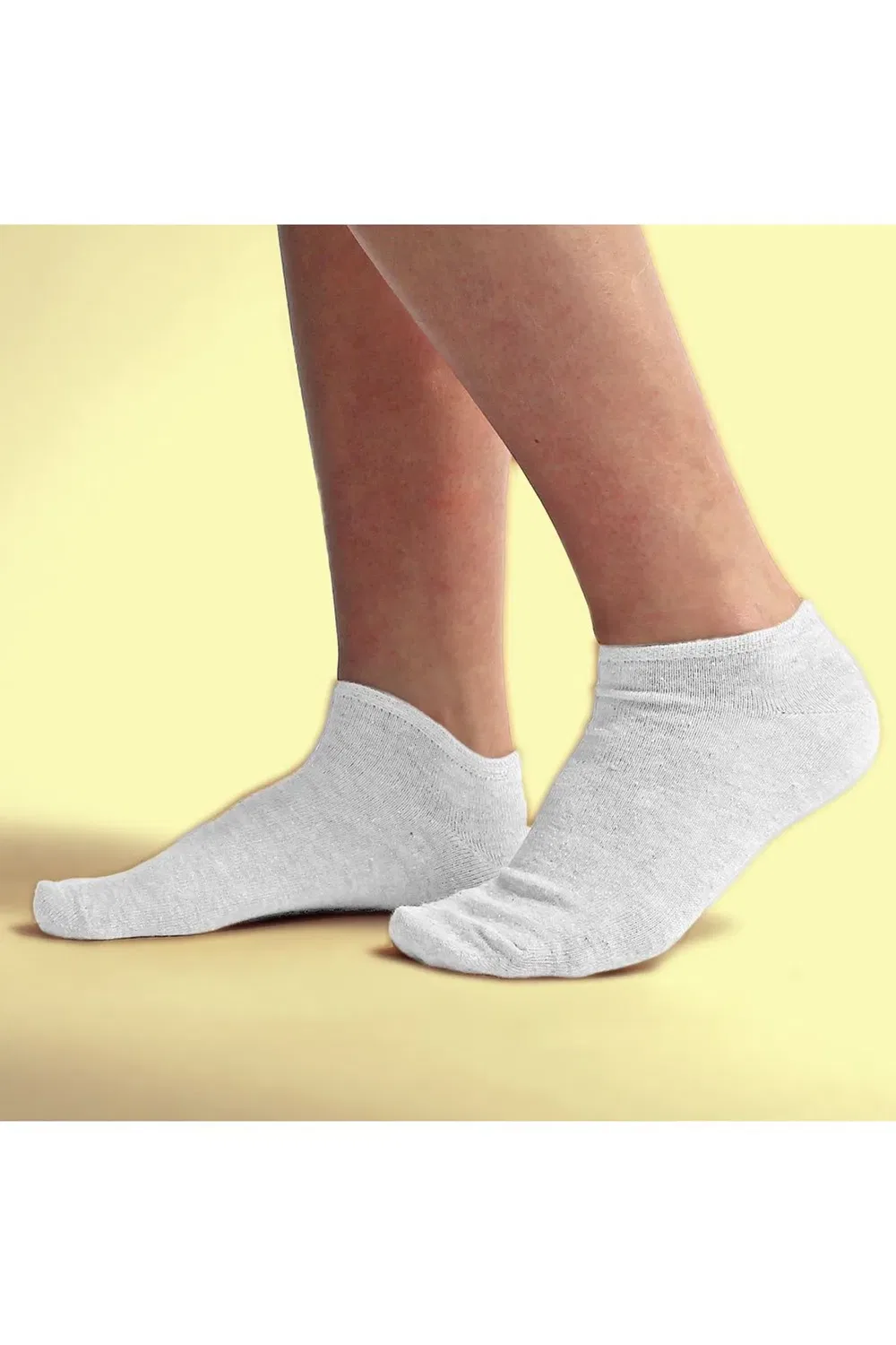 Комплект хлопковых носков Sock Snob, White — фото 4