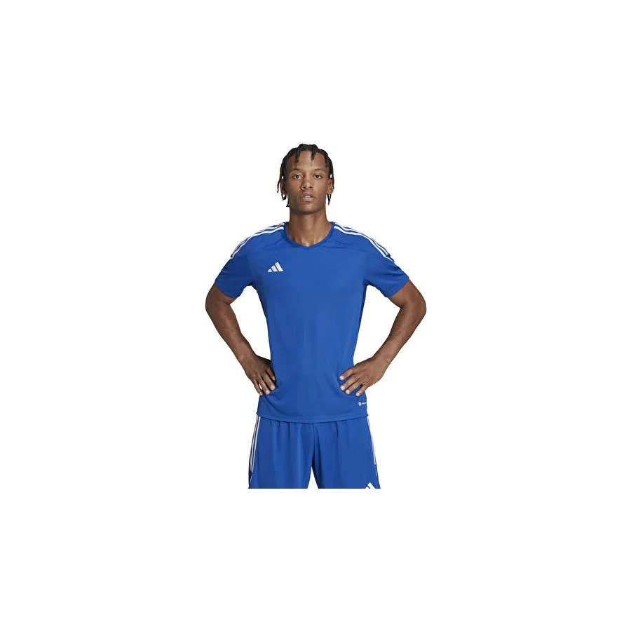 Футболка спортивная с длинным рукавом TIRO 23 JSY adidas, Синий