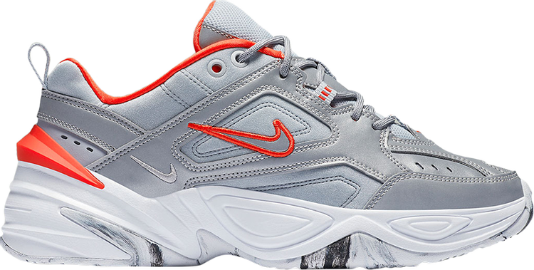 Кроссовки Nike Wmns M2K Tekno 'Metallic Silver', серебряный - фото