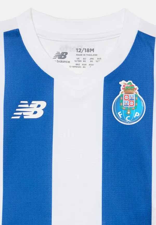 Детский футбольный комплект из футболки и шорт, Fc Porto Home Baby Kit, New Balance, синий — фото 4