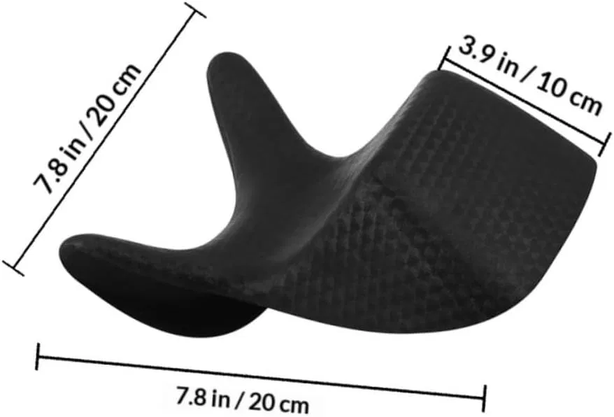 2 шт. подушки для шеи из ПВХ, Amosfun, 20x20x10 см, Черный — фото 2
