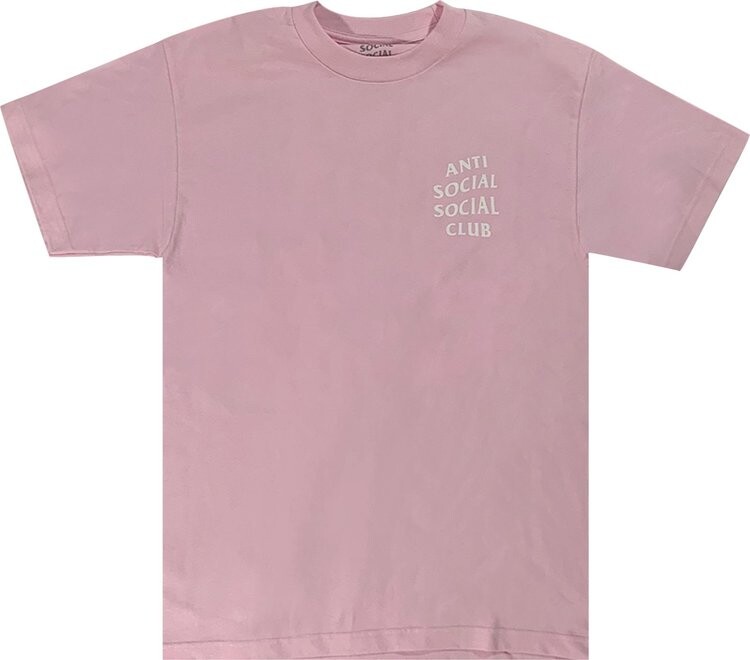 

Футболка Anti Social Social Club Kkoch Short-Sleeve T-Shirt 'Pink', розовый