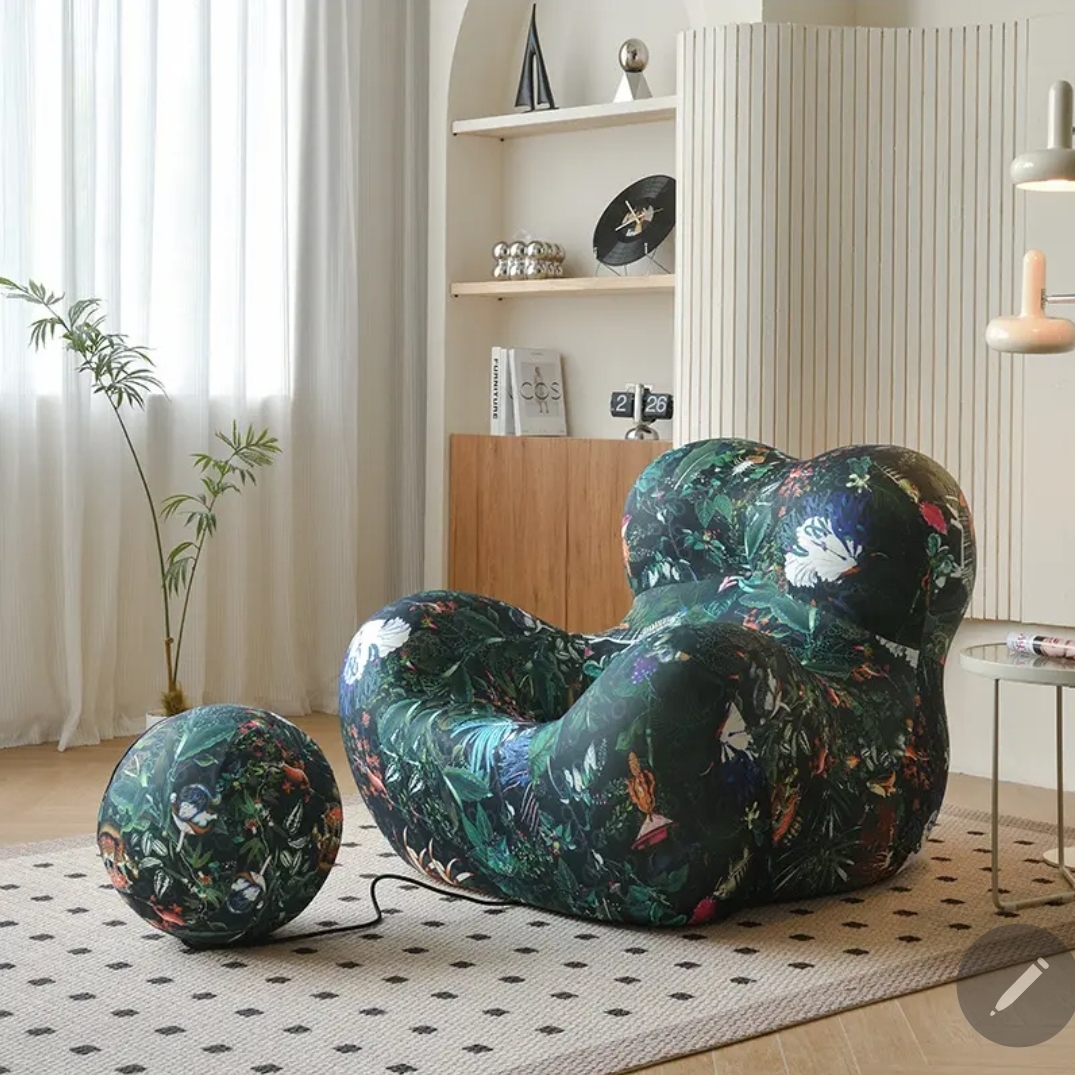 Разнообразные модели кресел-мешков в интерьере