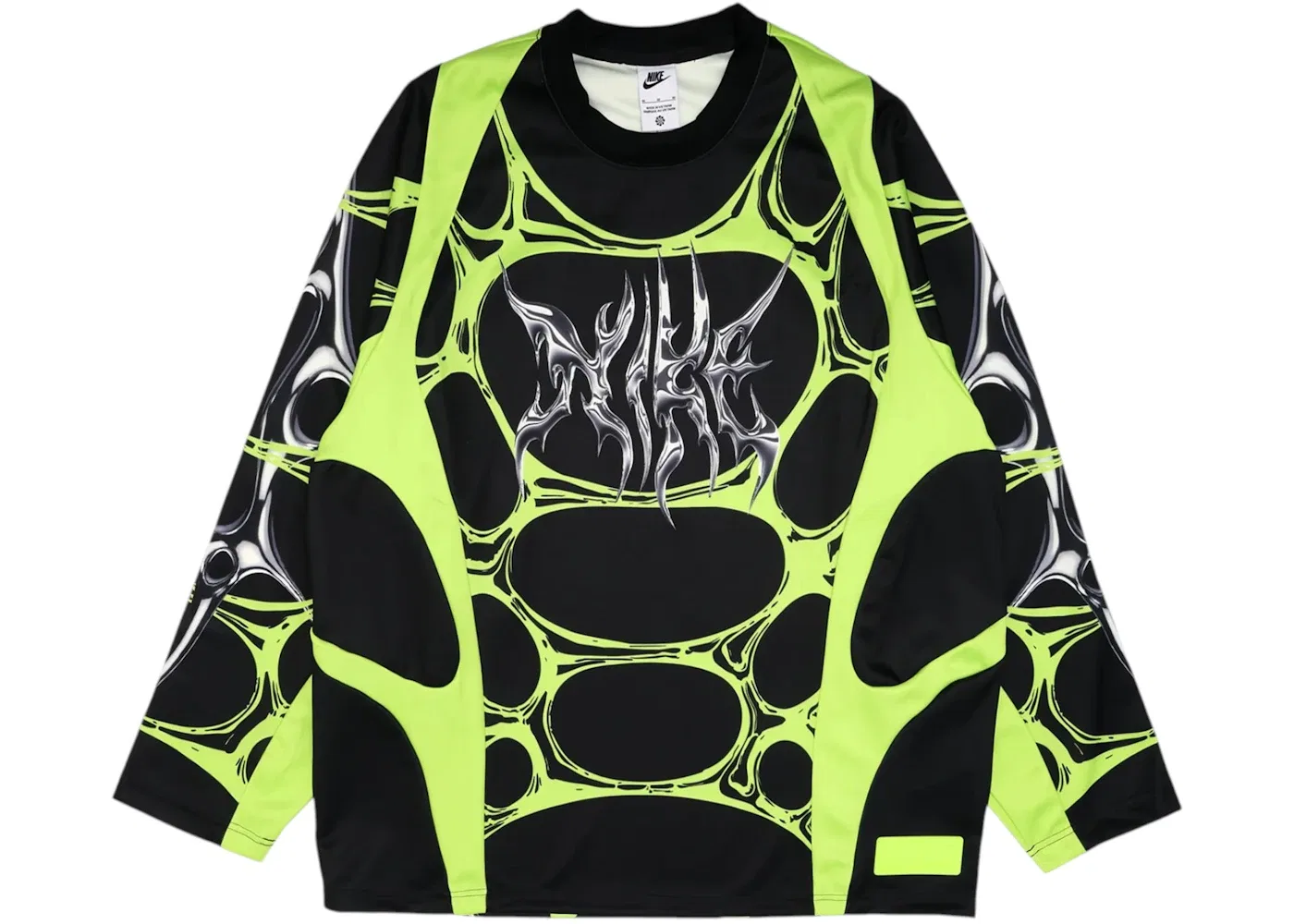 Мужская джерси Nike Project F.R.O.G. Jelly Cage Jersey, Black/Volt Ice Top