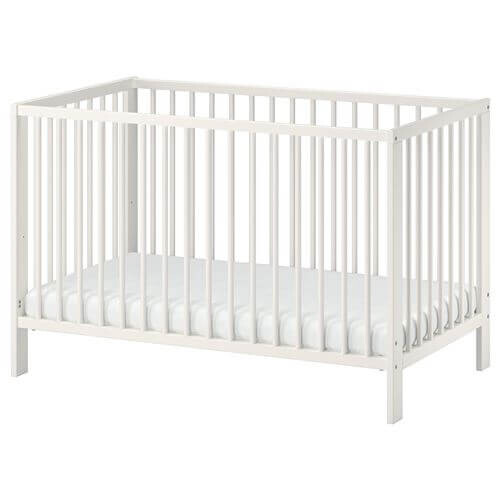 

Кроватка детская Ikea Gulliver, 60x120 см, белый