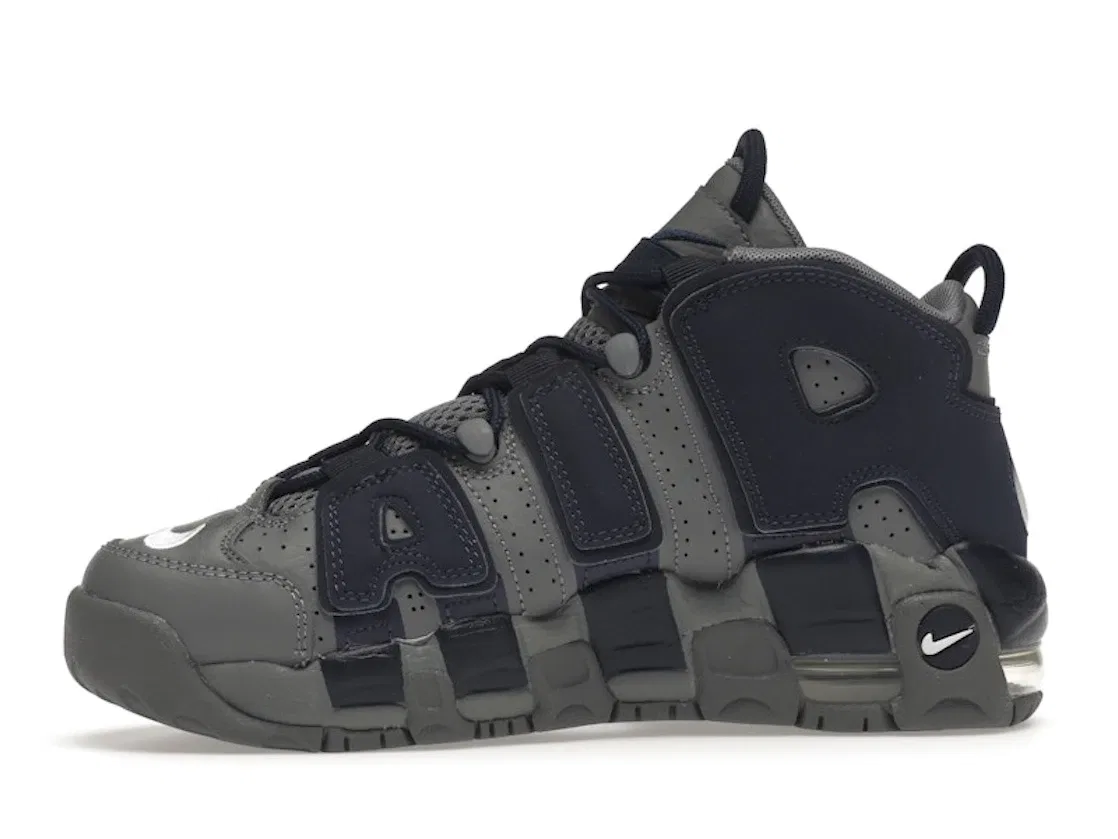 Детские кроссовки Lifestyle Nike Air More Uptempo 96, Cool Grey/White-Midnight Navy — фото 3