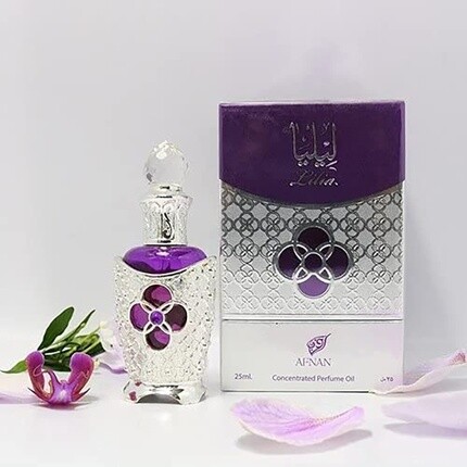 AFNAN Lilia Eau De Parfum Oil 25 мл Концентрированный парфюм для мужчин и женщин — фото 3