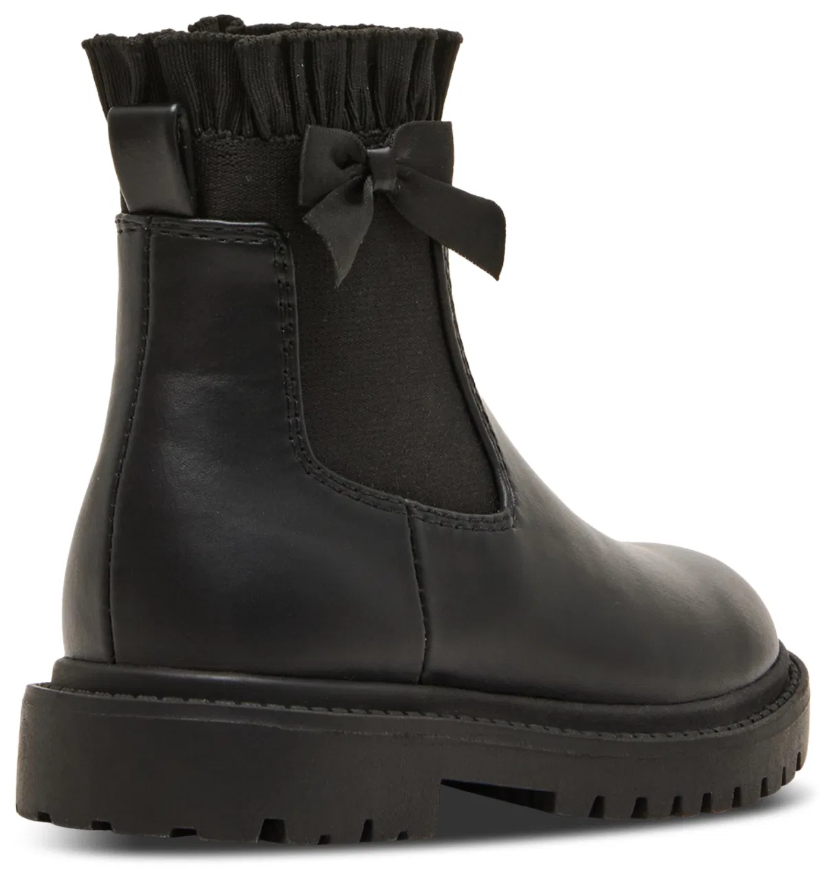 Детские ботинки для девочек с бантом Tbubbles Steve Madden, Black — фото 4