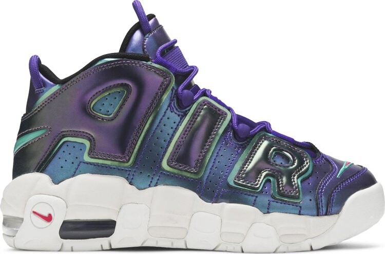 

Кроссовки Nike Air More Uptempo GS 'Iridescent Purple', фиолетовый