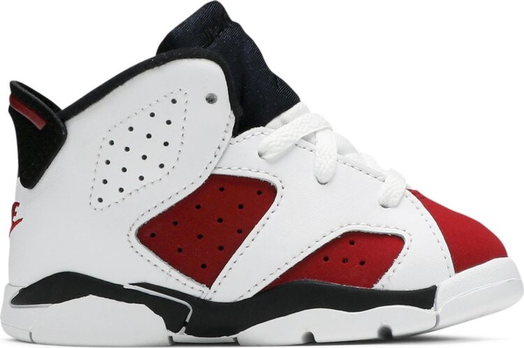 

Кроссовки Air Jordan 6 Retro TD Carmine 2021, белый