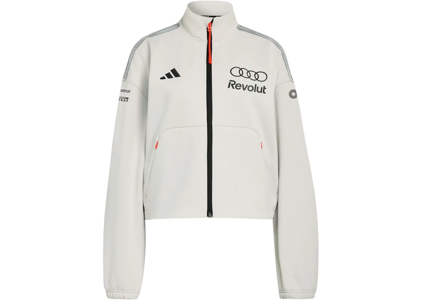 Женская куртка с длинным рукавом Top Adidas, Chalk Pearl/Iron Metallic