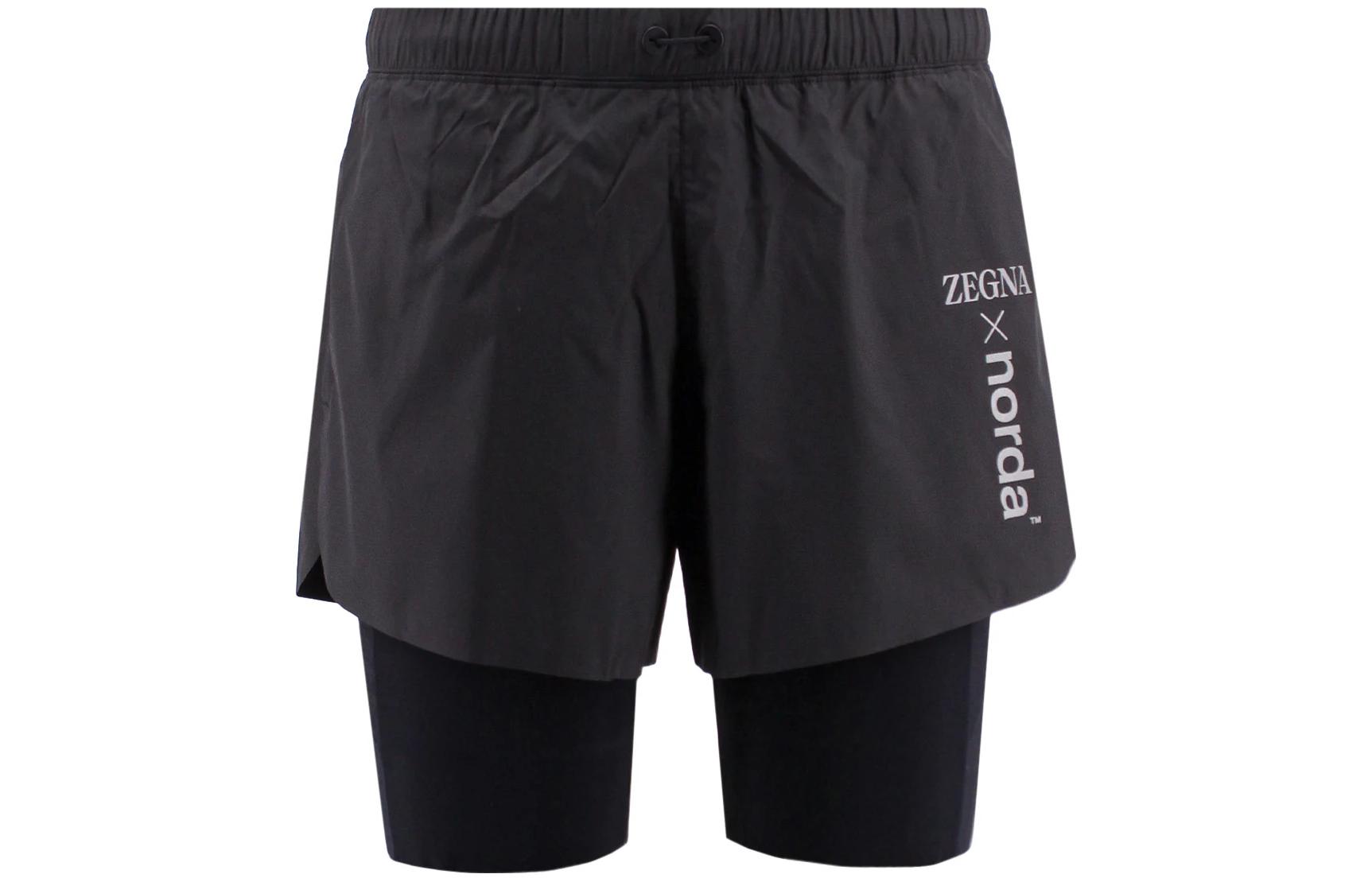 

Ermenegildo Zegna Мужские повседневные шорты Zegna черного цвета