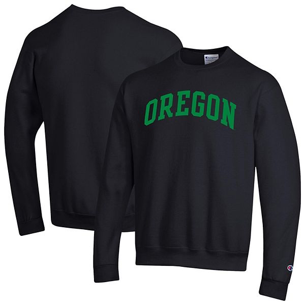 

Мужской черный свитшот Oregon Ducks Basic Arch Fleece Champion