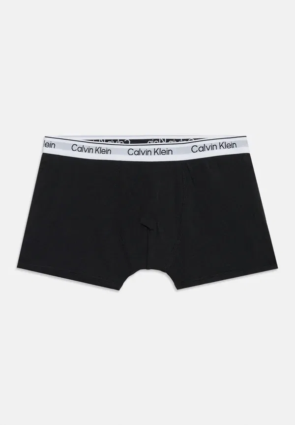Комплект боксеров 2 шт Calvin Klein Underwear, черный/оранжевый — фото 3