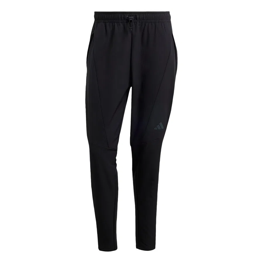 Спортивные шорты ADIDAS PERFORMANCE Tapered Workout Pants 'Designed For Training' черного цвета