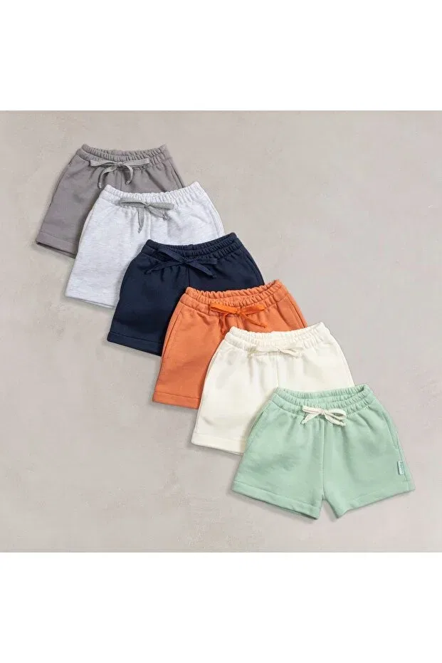 Детские шорты для девочек хлопковые Basics Zuppers, Gray Melange — фото 3