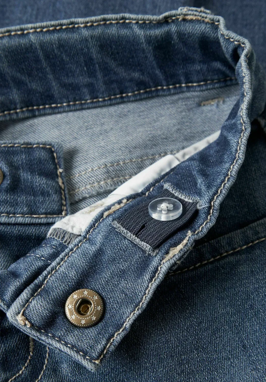 Джинсы широкого кроя - джинсы свободного кроя Two Soon, Medium Blue Denim — фото 3