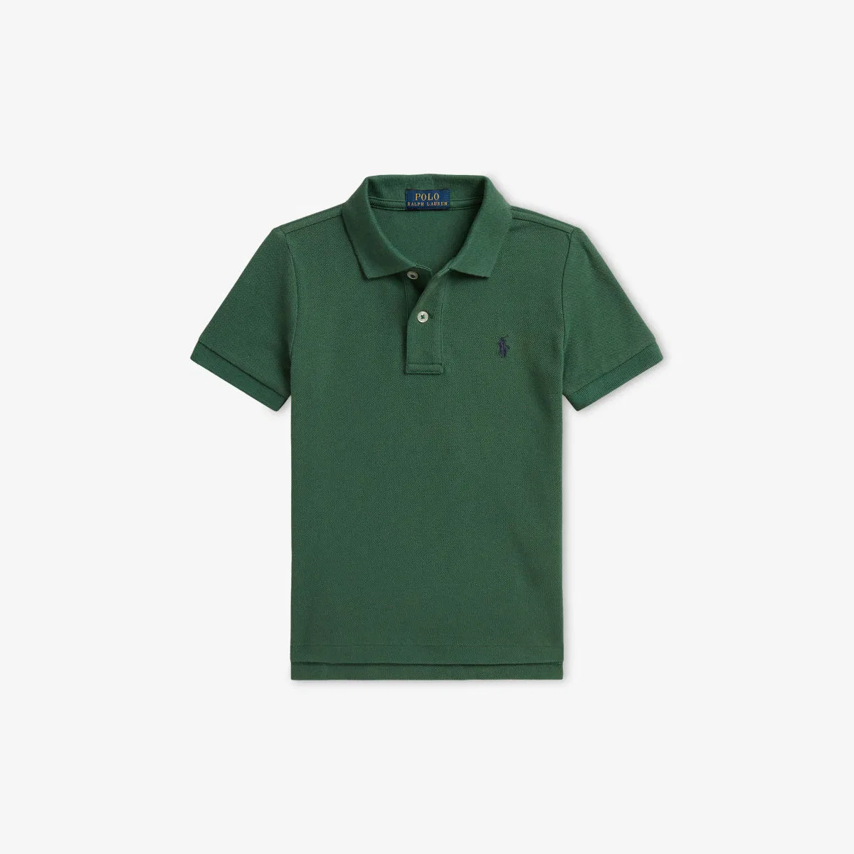 Детская культовая хлопковая рубашка-поло из сетчатого материала Polo Ralph Lauren