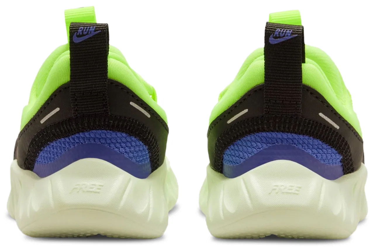 Беговые кроссовки для мальчиков Nike Free Ride, цвет Volight Tint/Black Spruce/Lapis — фото 3