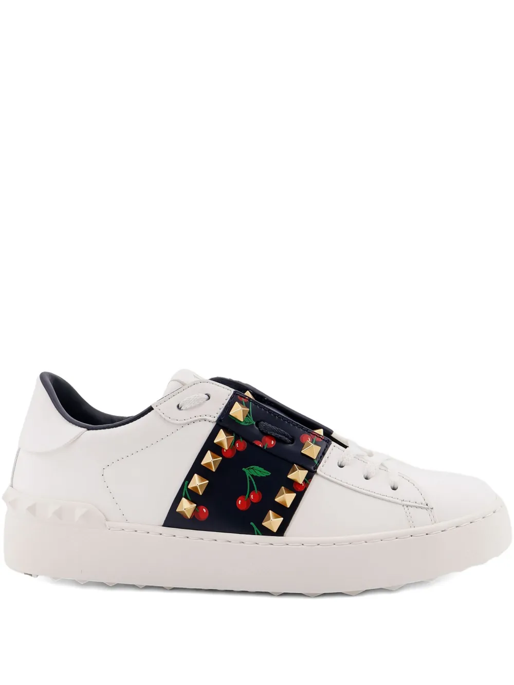Кроссовки Rockstud Cherry VALENTINO GARAVANI, белый
