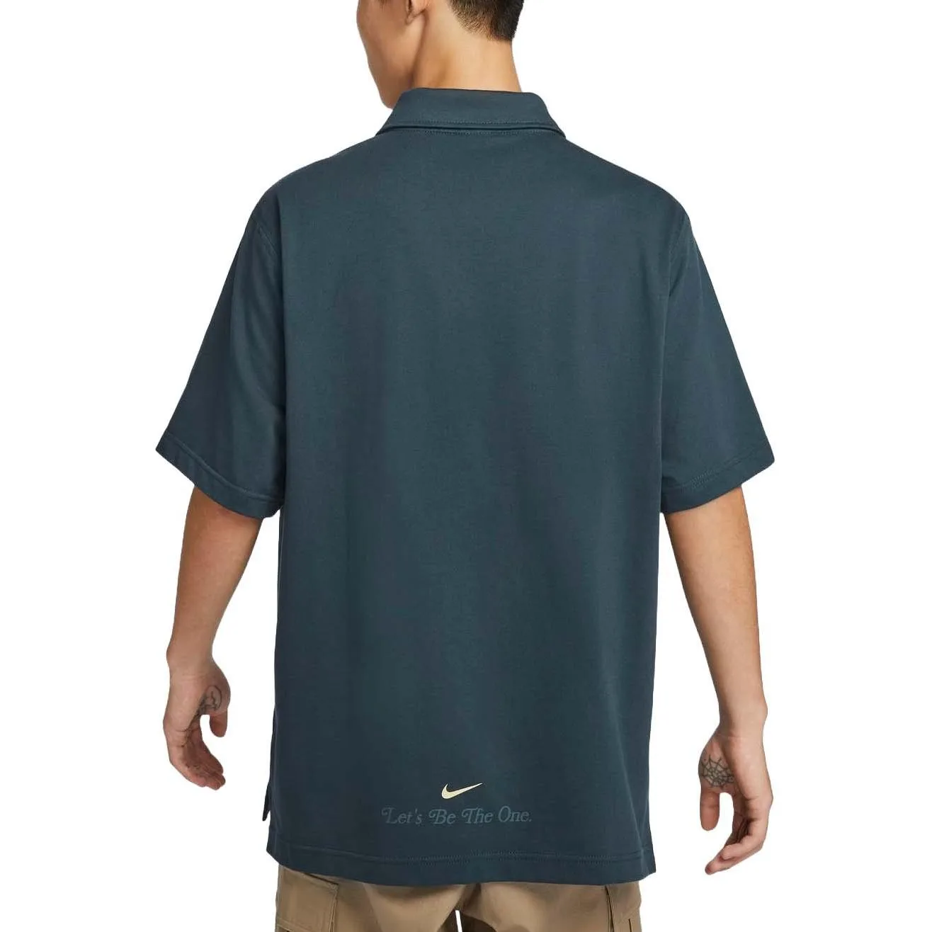 Nike Поло спортивное мужское Arsenal Dark Sea Blue — фото 4